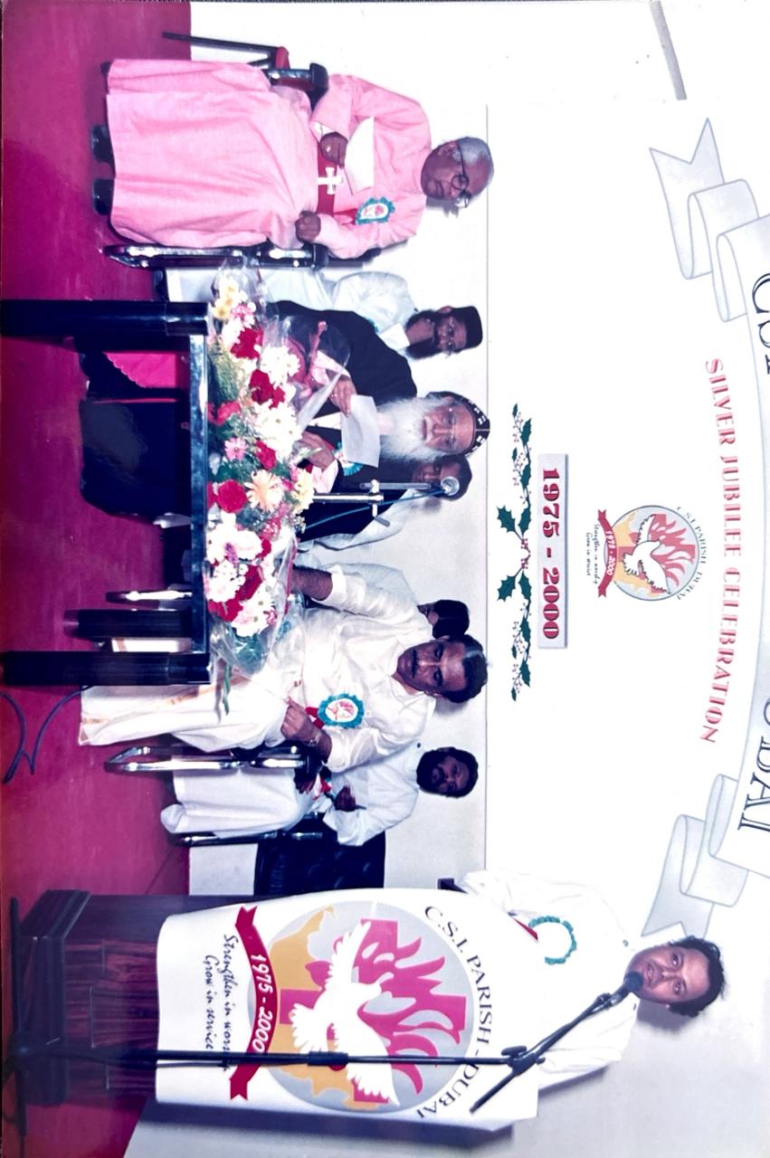 Golden Memories - Journey of 50 years of CSI Parish (Malayalam) Dubai - 1975-2025